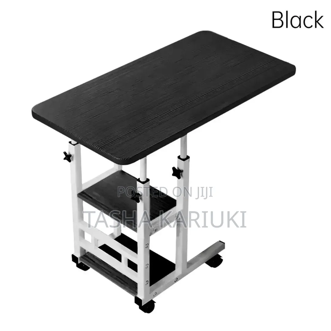 Adjustable Computer Desk on Wheels_ Lyn