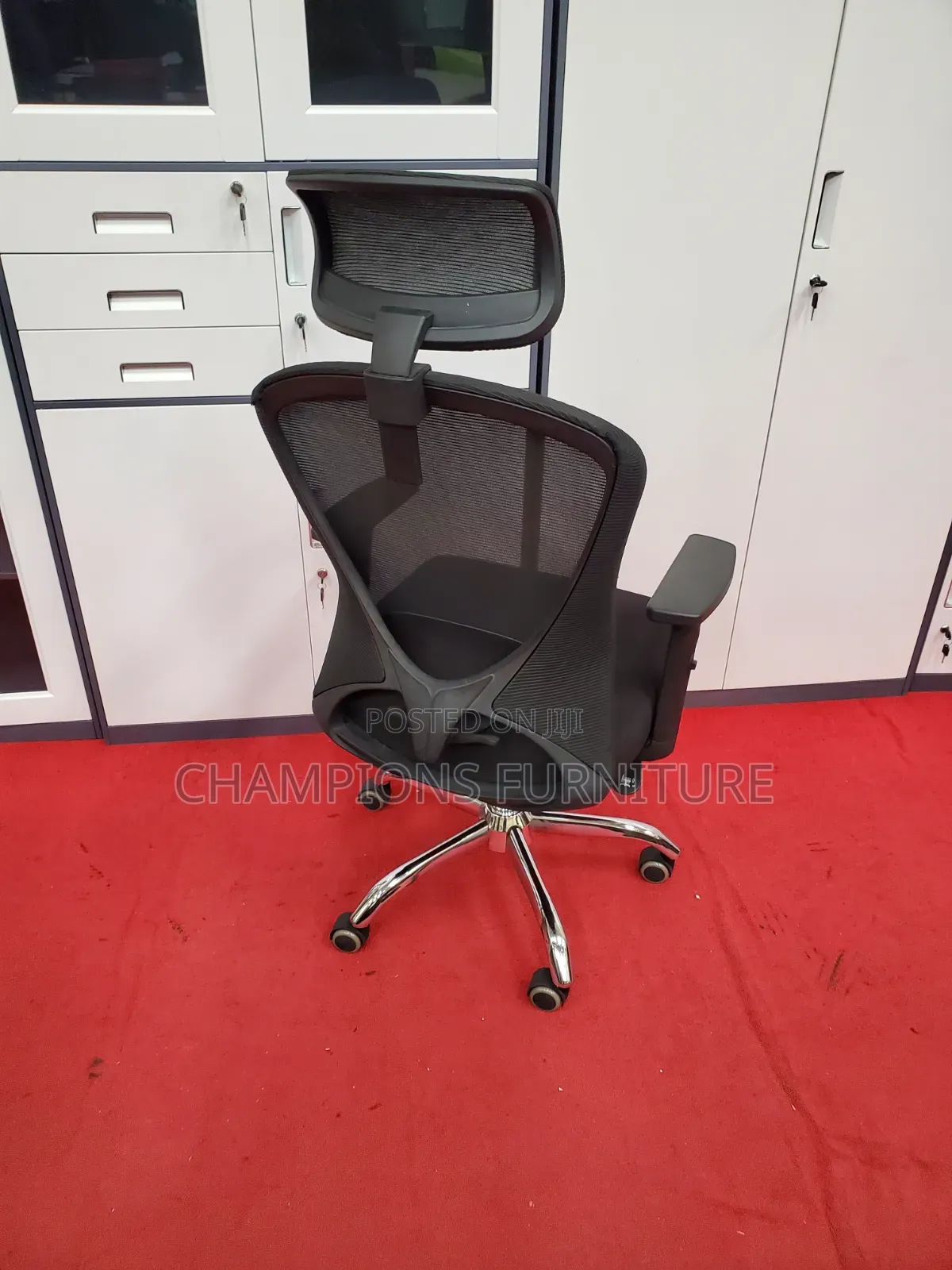 High Back Ergonomic Office Chair Black