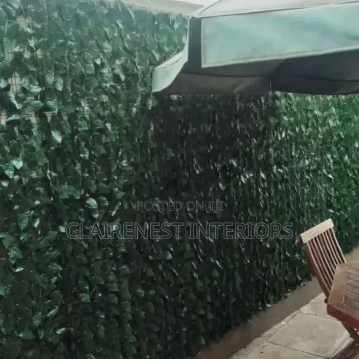 Dark Green, Supply and Installation, Artificial Ivy Privacy Fence