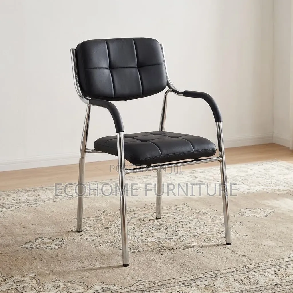 Visitor Chair. Chrome Base