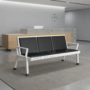 Waiting Chair. New Design Visitor Chair, Padded Seat and 3 Seater