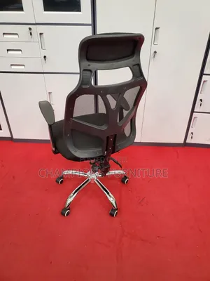 Ergonomic Chair With Integrated Headrest