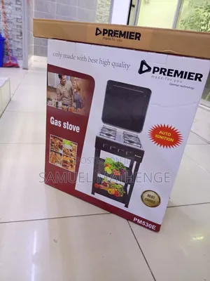 Premier Gas Stove PM530E – Double Burner Cooker With Auto Ignition