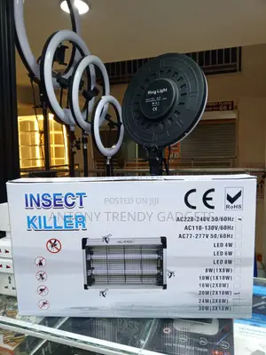 Indoor Electric Insect Killer With Dual UV Light Tubes