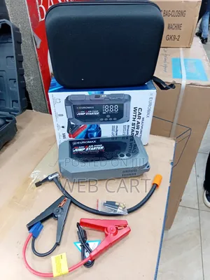  Multifunctional Jump Starter Kit With Air Compressor