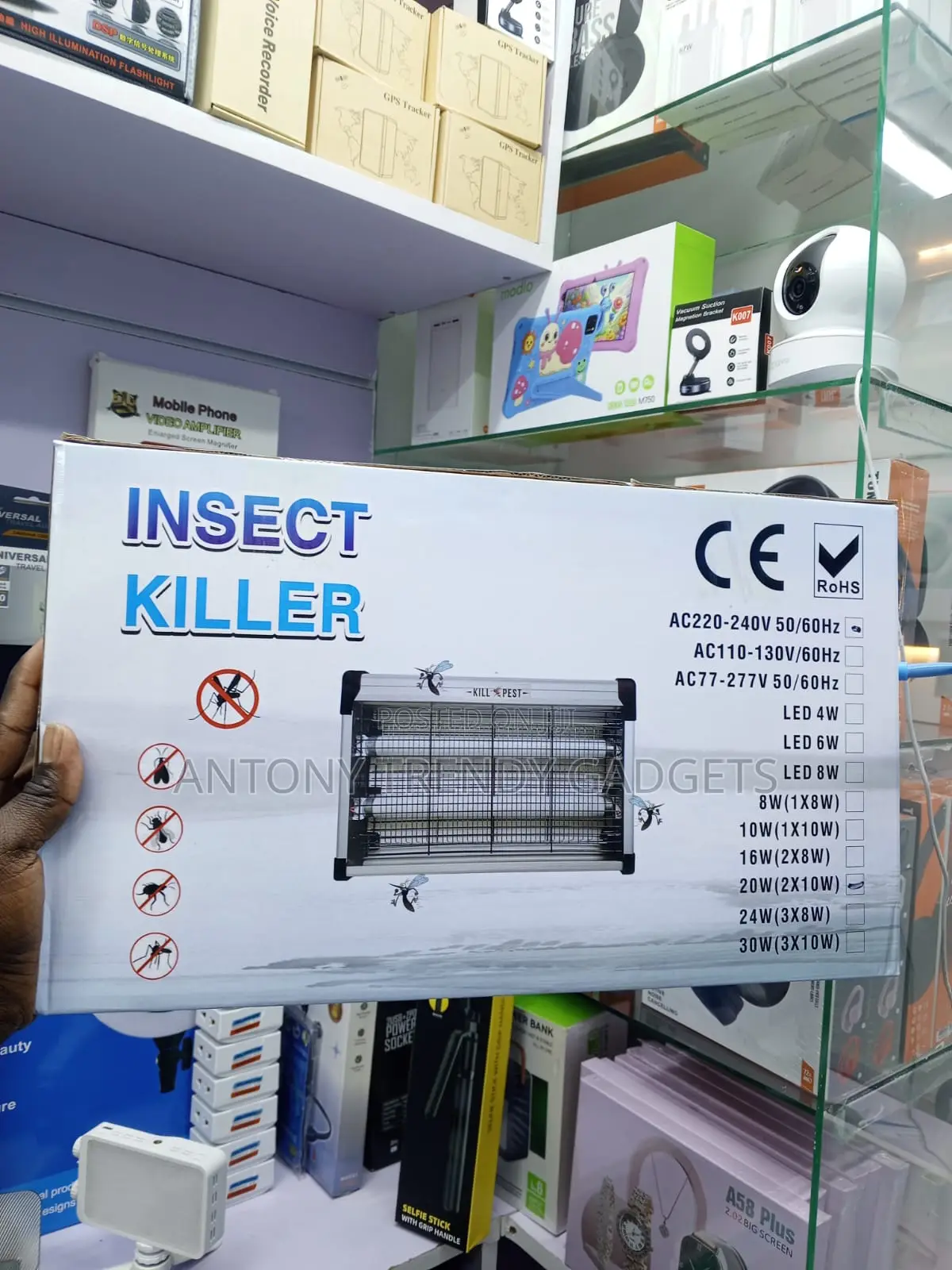 20W UV Mosquito Killer Lamp Electric Fly Bug Zapper