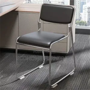 Visitor Chair. Cfa Waiting Chair With Chrome Base