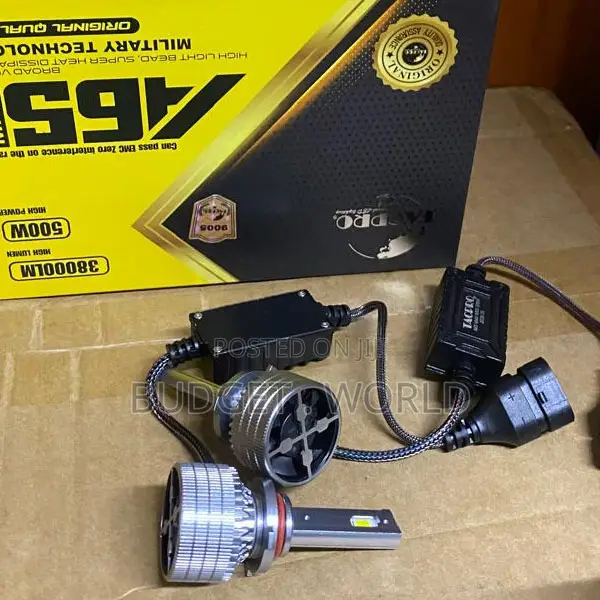 Universal 9005 LED Fog Light Bulb Pair – Safe Stylish
