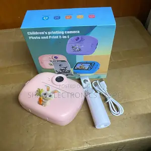 1080P Videos, Pink Front Rear Dual Selfie Kids Camera