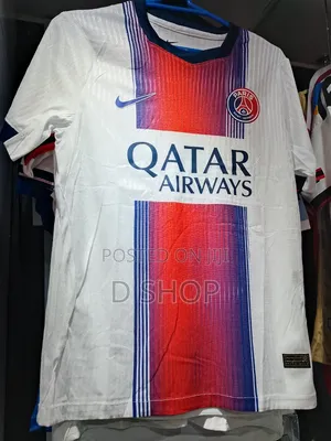 Qatar Airways Paris Away Jersey