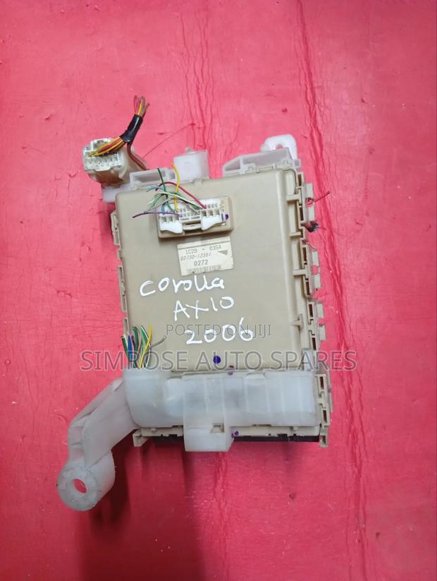 Fuse Box Corolla Axio 2006