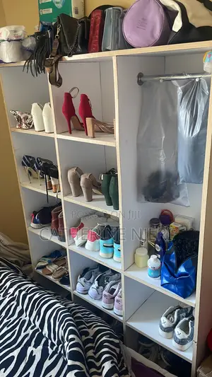 White Elegant Shoerack