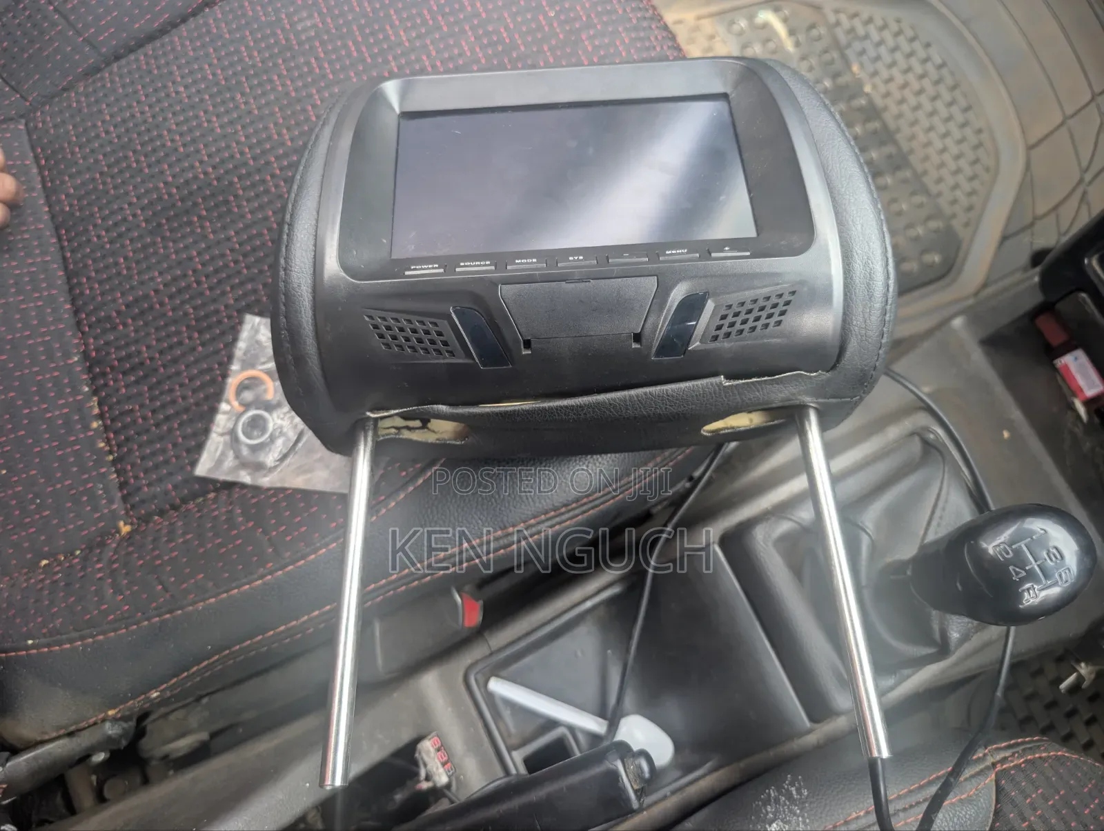 Headrest TFT LED Monitor With Pillow