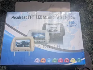 Headrest TFT LED Monitor With Pillow