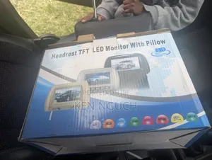 Headrest TFT LED Monitor With Pillow