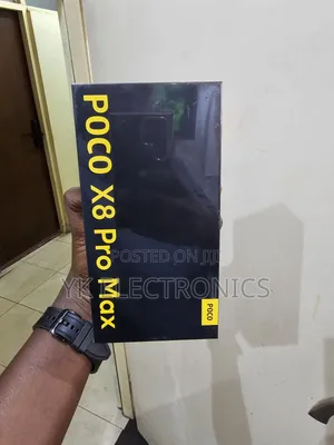 New Xiaomi Poco X8 Pro Max 256 GB Black