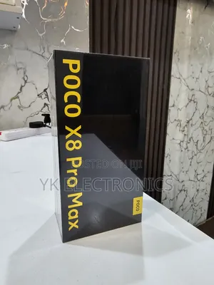 New Xiaomi Poco X8 Pro Max 256 GB Black
