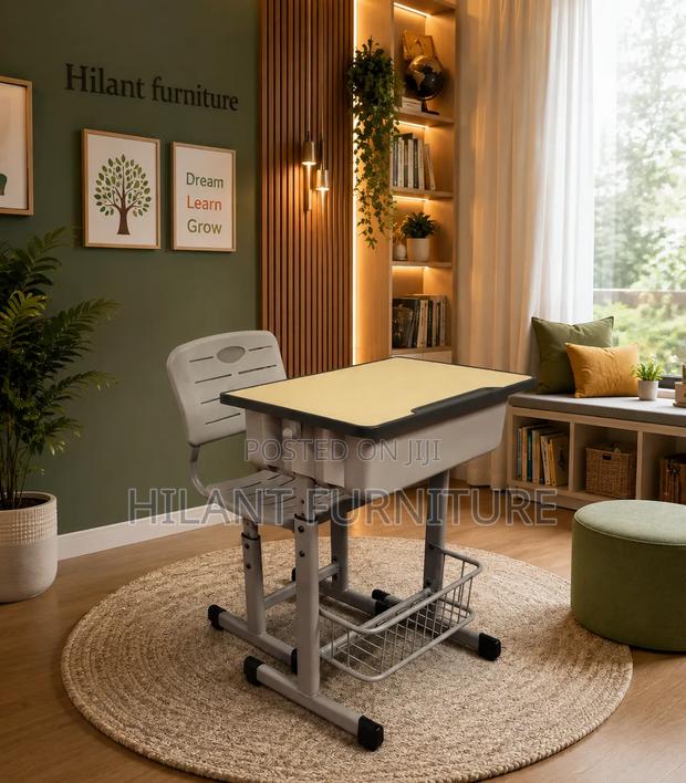Adjustable Height Study Desk