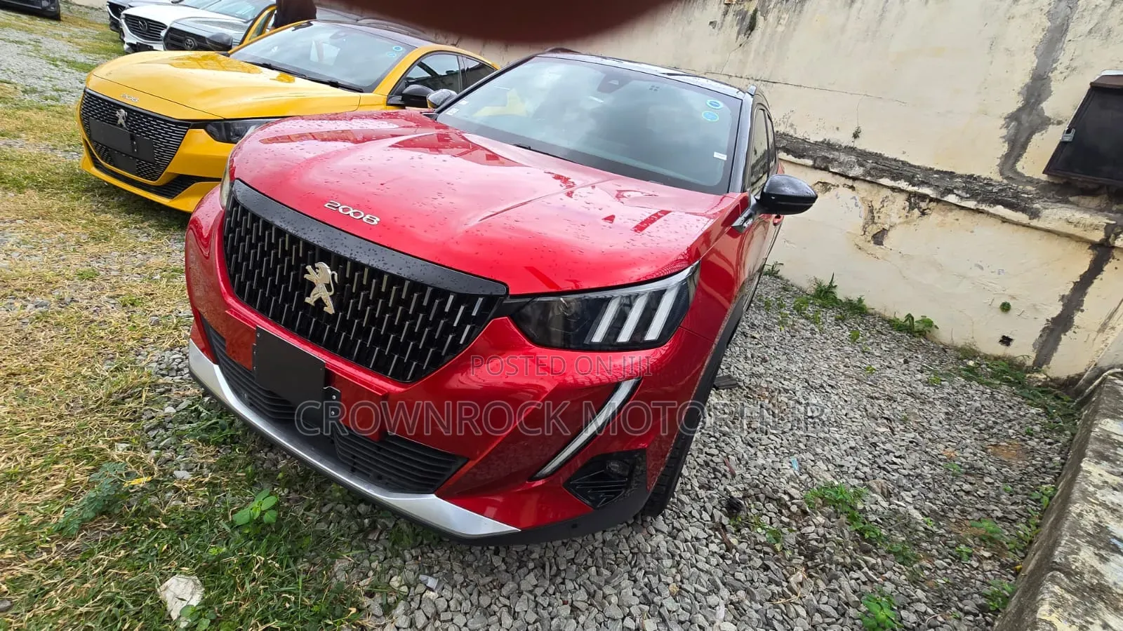 Peugeot 2008 2021 Red