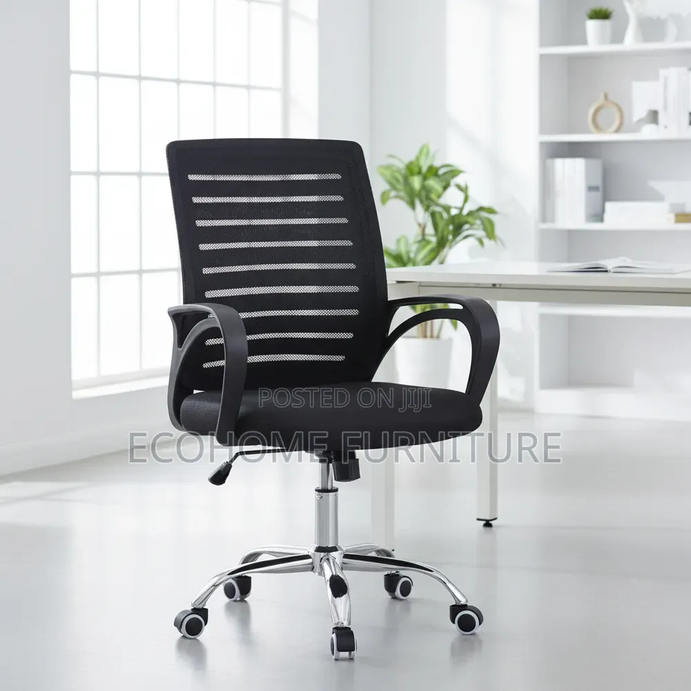 Office Chair. Mesh and Reclining Back