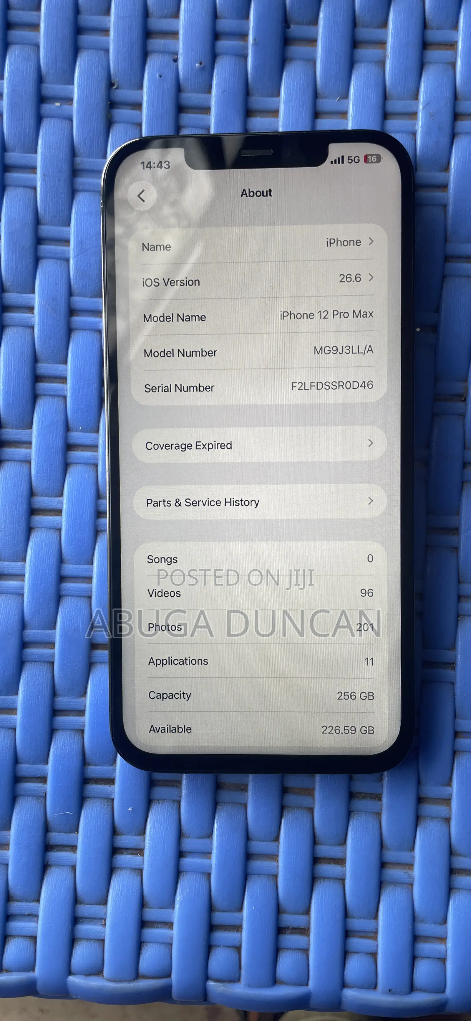 Apple iPhone 12 Pro Max 256 GB Gray