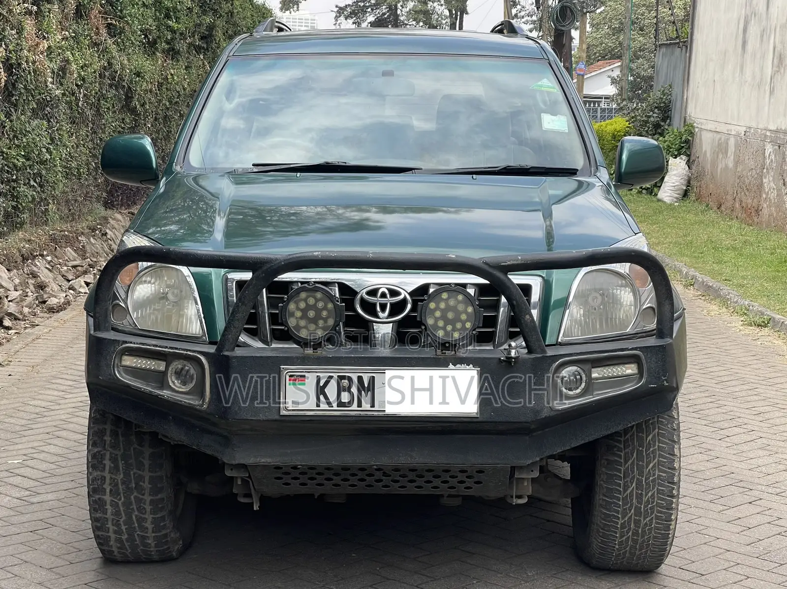 Toyota Land Cruiser Prado 2005 Green
