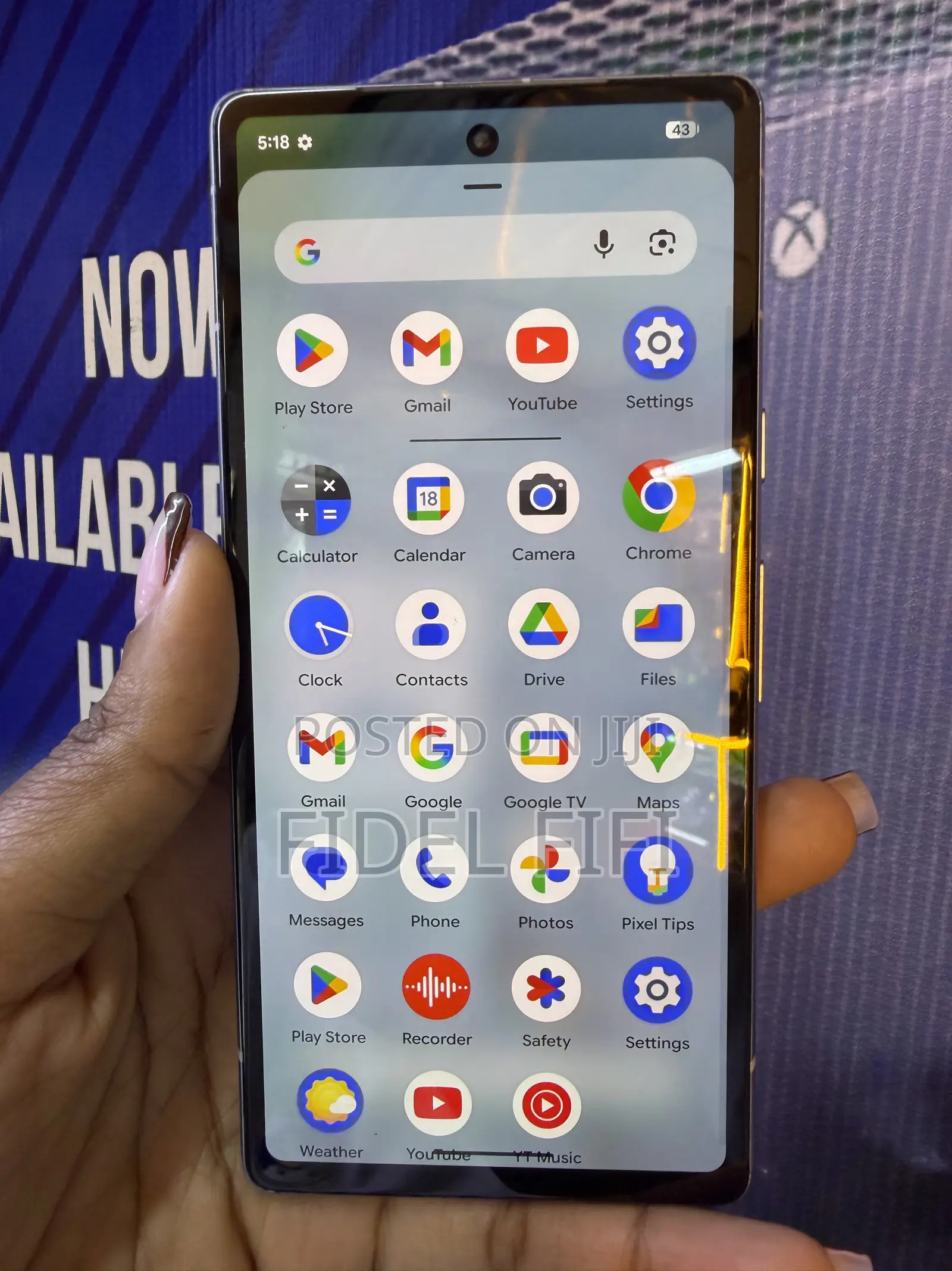 Google Pixel 7a 128 GB White