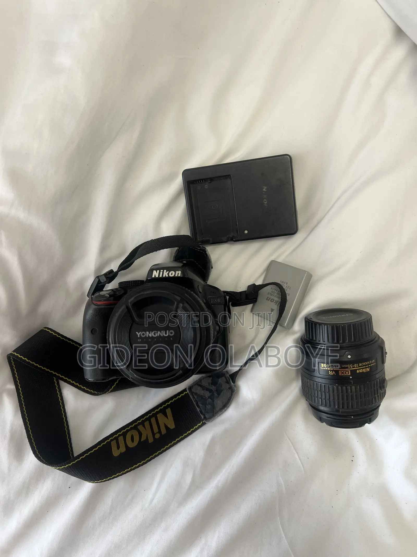 Nikon D3300 With 35mm Prime Lens and 18-55mm