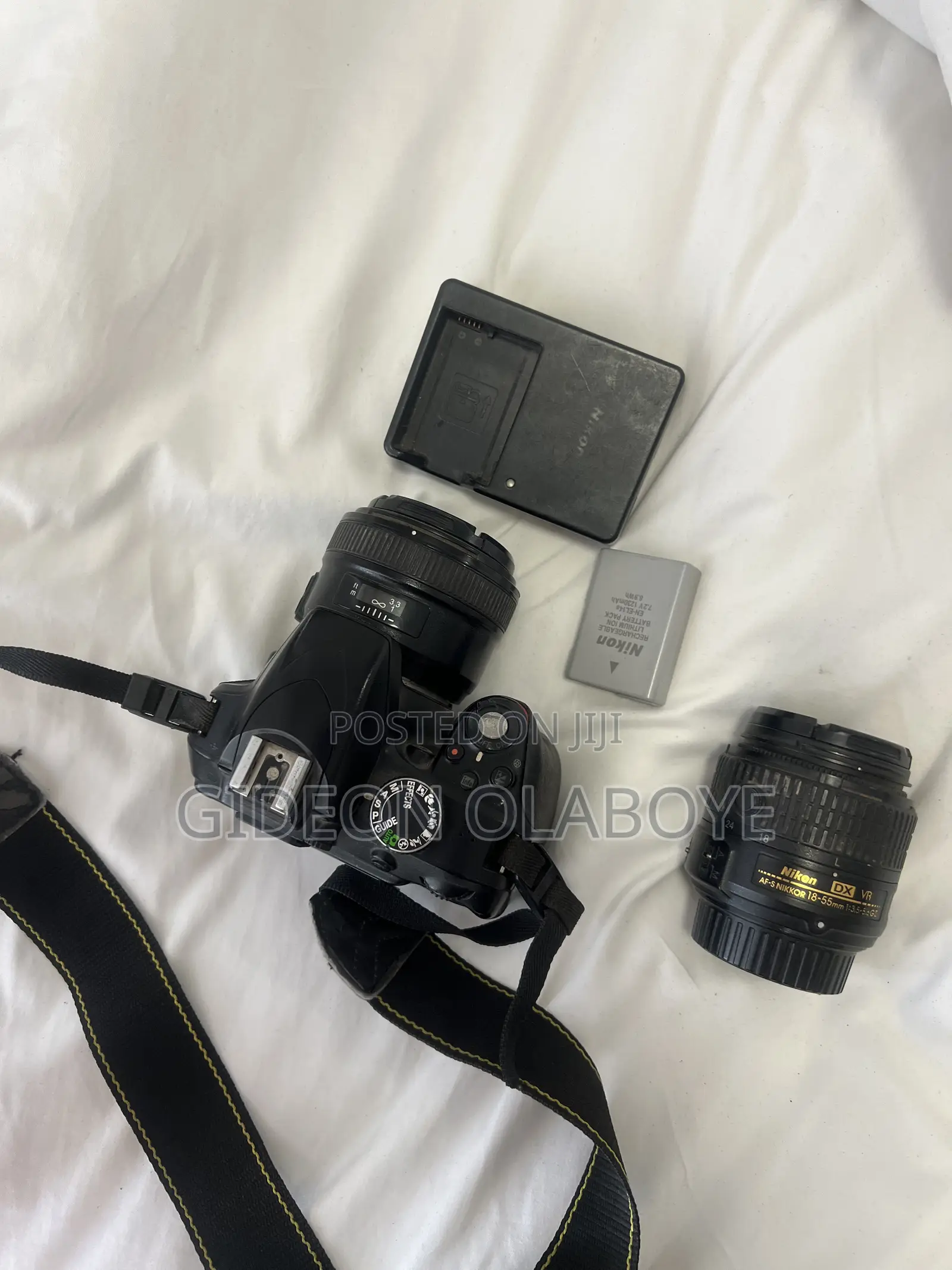 Nikon D3300 With 35mm Prime Lens and 18-55mm