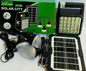 GDTIMES GD-102 80W Solar Home Lighting System With Radio