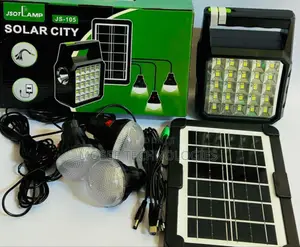 GDTIMES GD-102 80W Solar Home Lighting System With Radio