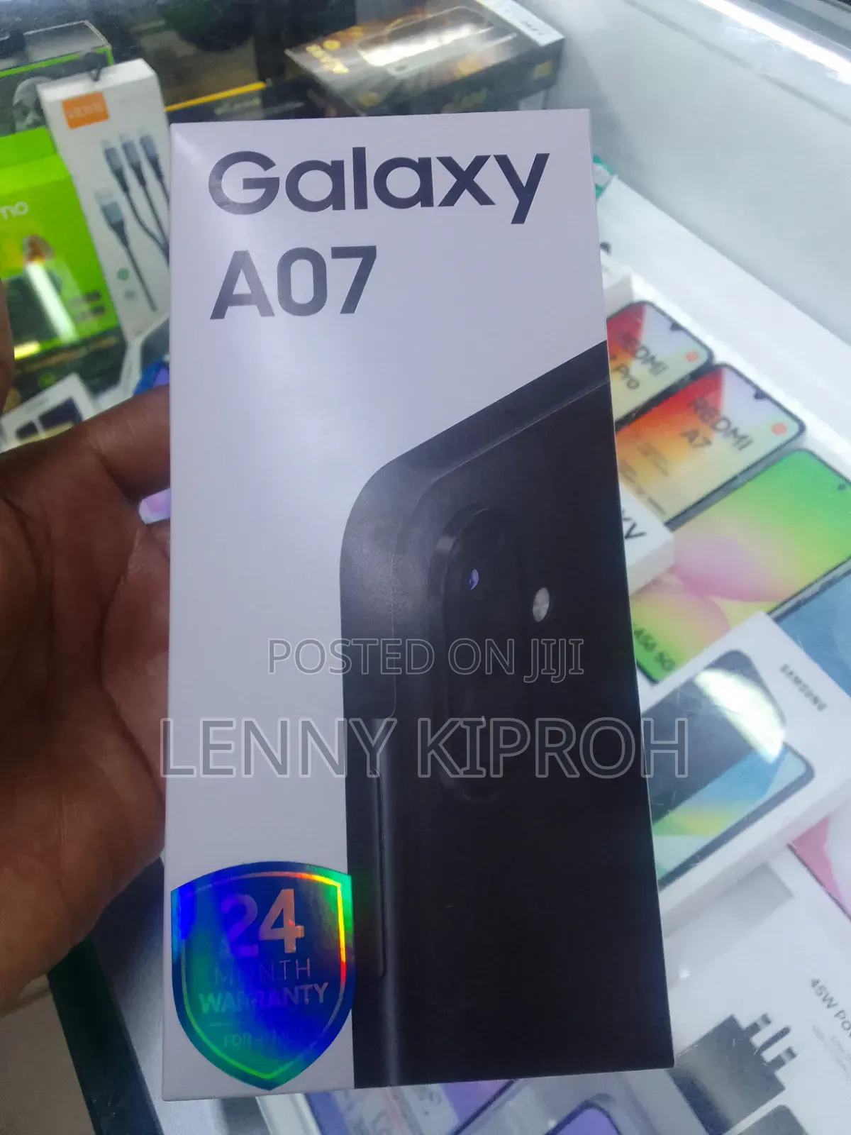 New Samsung Galaxy A07 128 GB Black