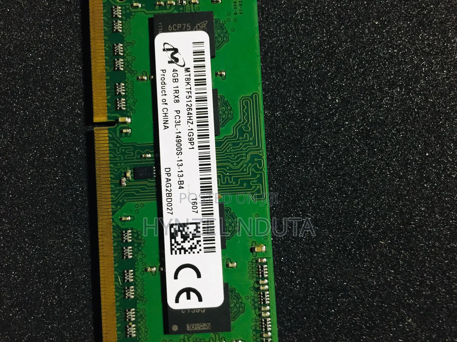 DDR 3/Pc3l Ram 4 Gb