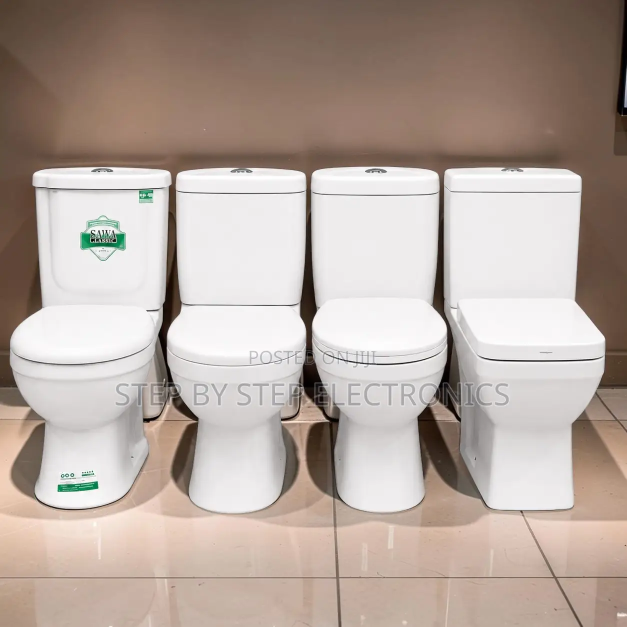 Premium Close Coupled WC Toilet With Durable Ceramic Construction