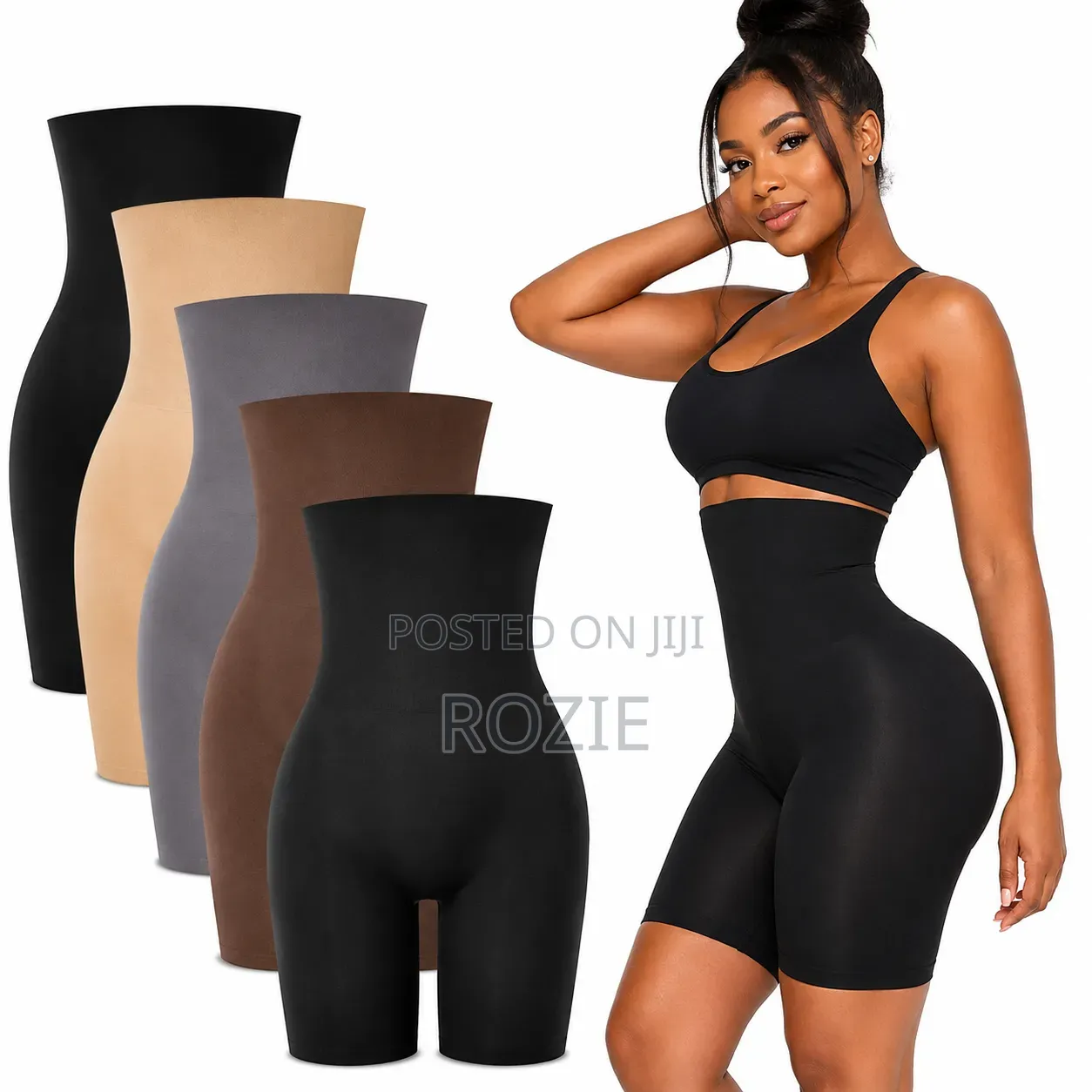 High Waist Seamless Tummy Tucker Biker Shorts Body Shaper Kenya