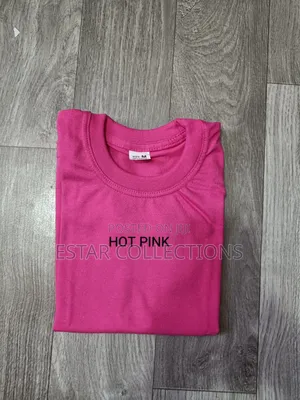 Baby Pink and Hot Pink Heavyweight T-Shirts