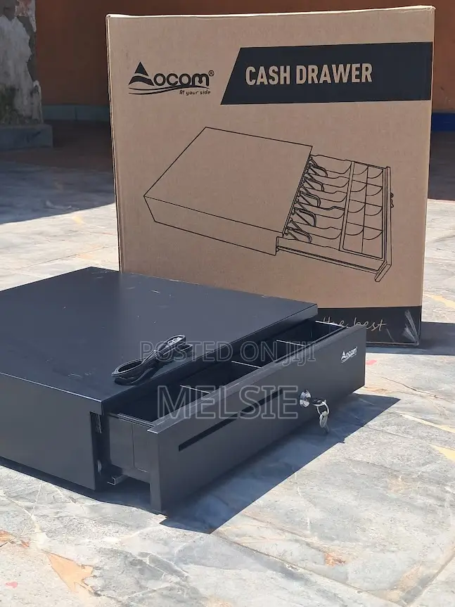 Cash Drawer Heavy Duty POS Money Drawer for Supermarkets, Hotels