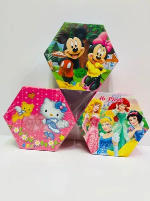 46pcs Cartoon Puzzle to Keep Children Ready