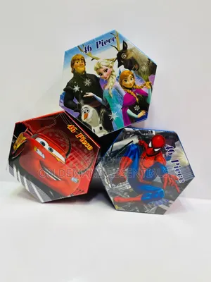 46pcs Cartoon Puzzle to Keep Children Ready