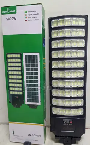 JS-RC5000 Solar Street Flood Light Outdoor Waterproof With Remote