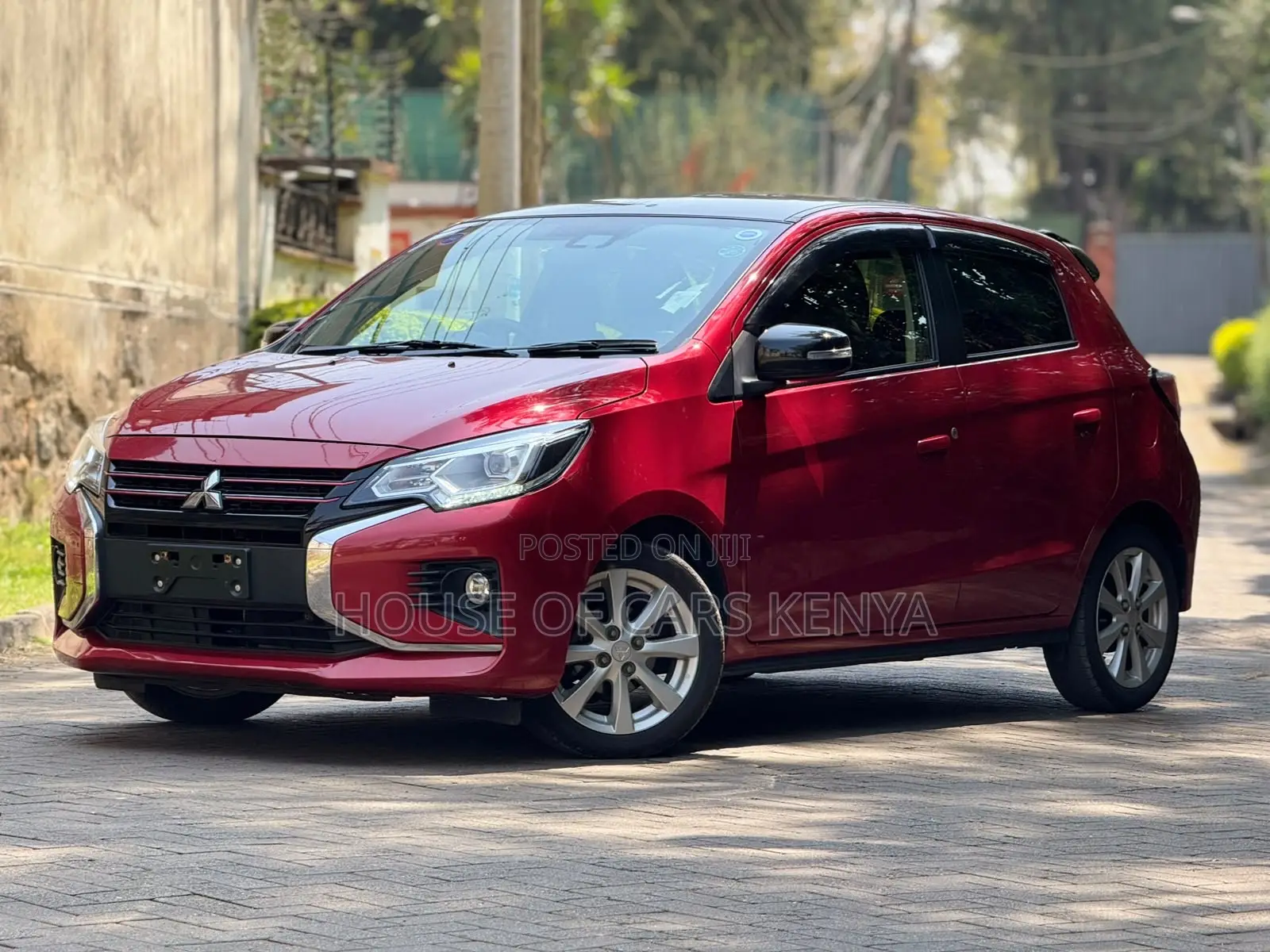 Mitsubishi Mirage 2020 Red