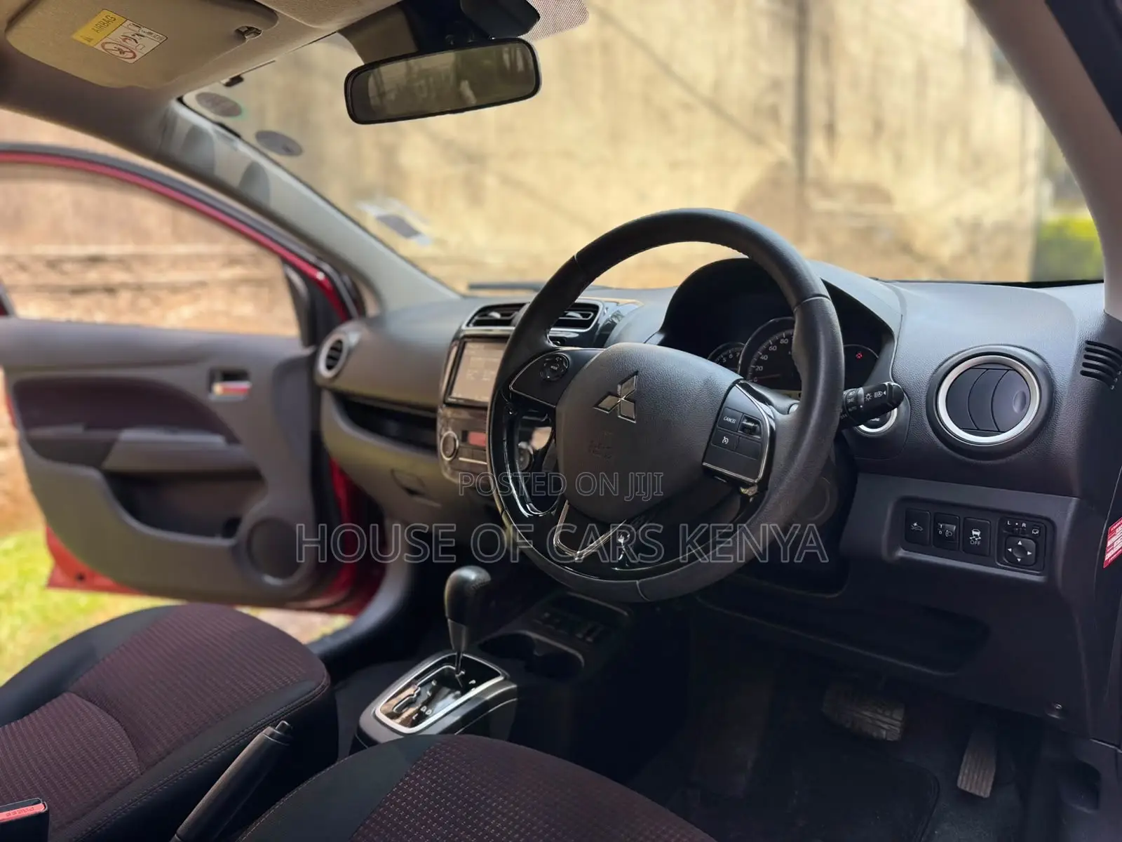 Mitsubishi Mirage 2020 Red