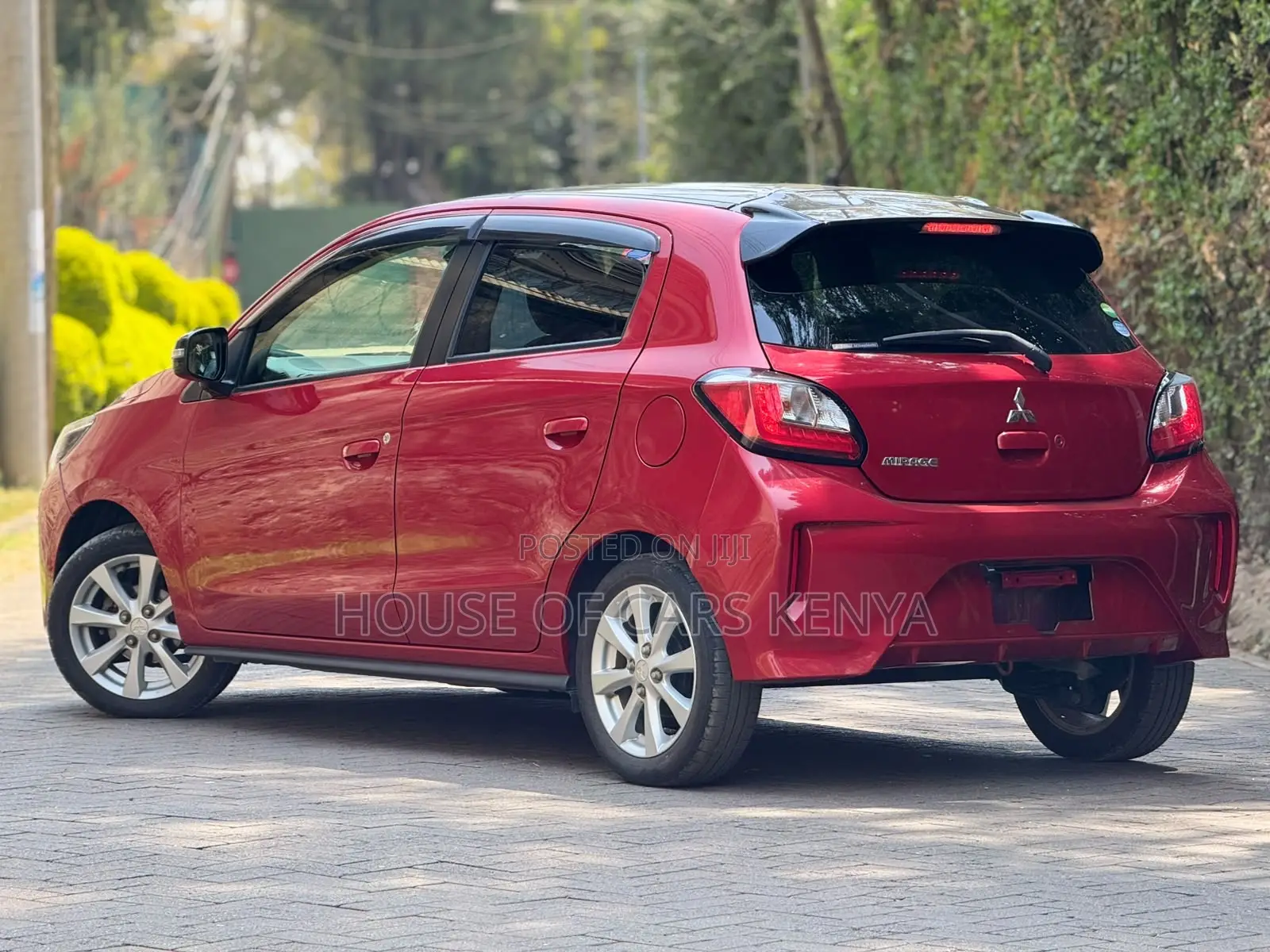 Mitsubishi Mirage 2020 Red
