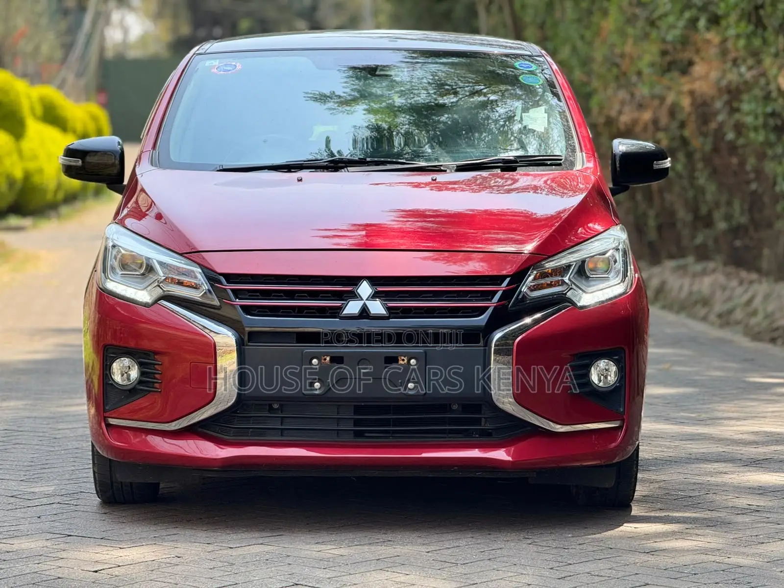 Mitsubishi Mirage 2020 Red
