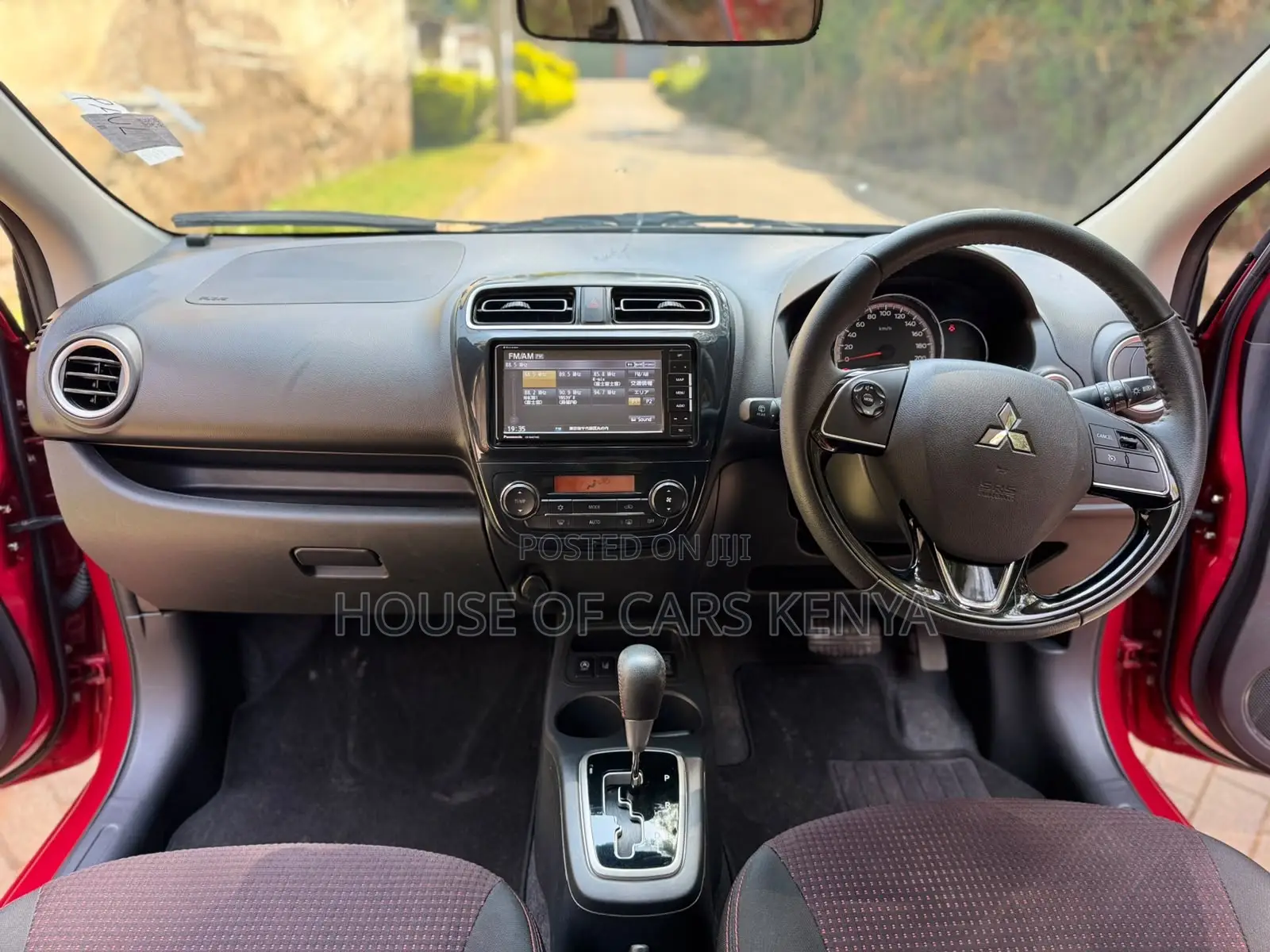 Mitsubishi Mirage 2020 Red