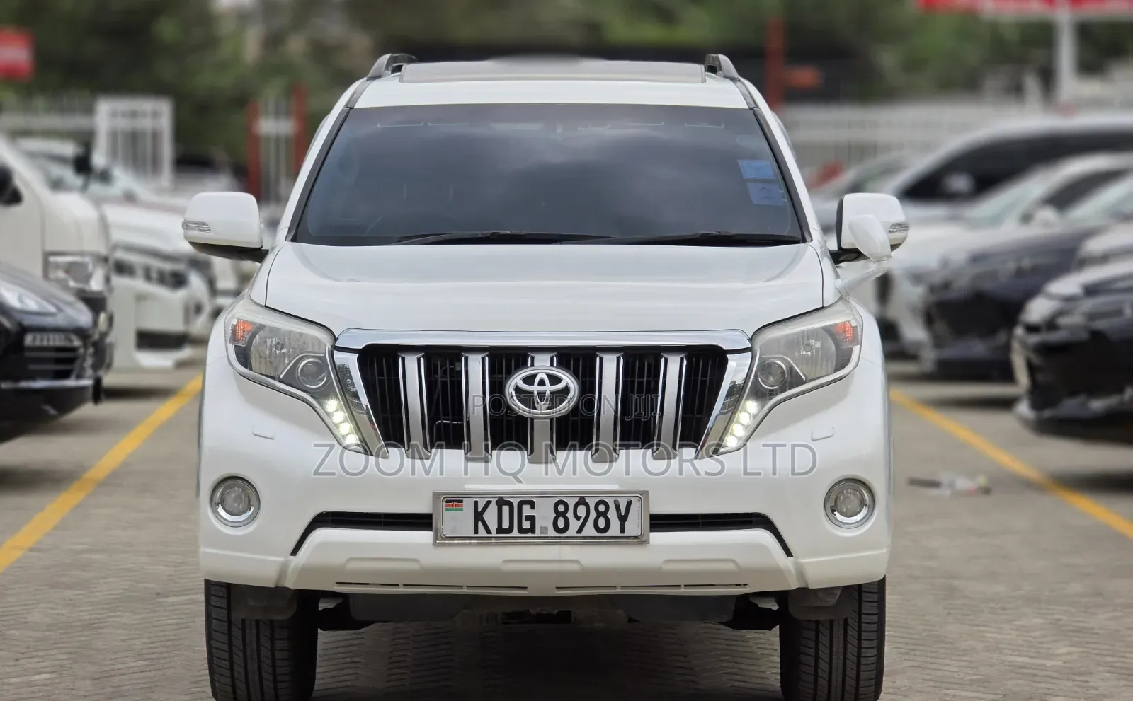 Toyota Land Cruiser Prado 2016 White