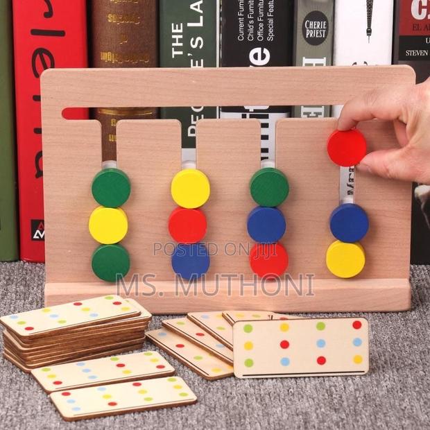Montessori-Inspired Wooden Puzzle - main view