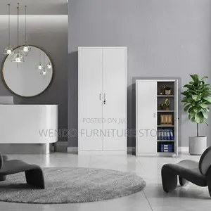 Office Cabinet; Steel Made Two Doors Executive Store Cabinet