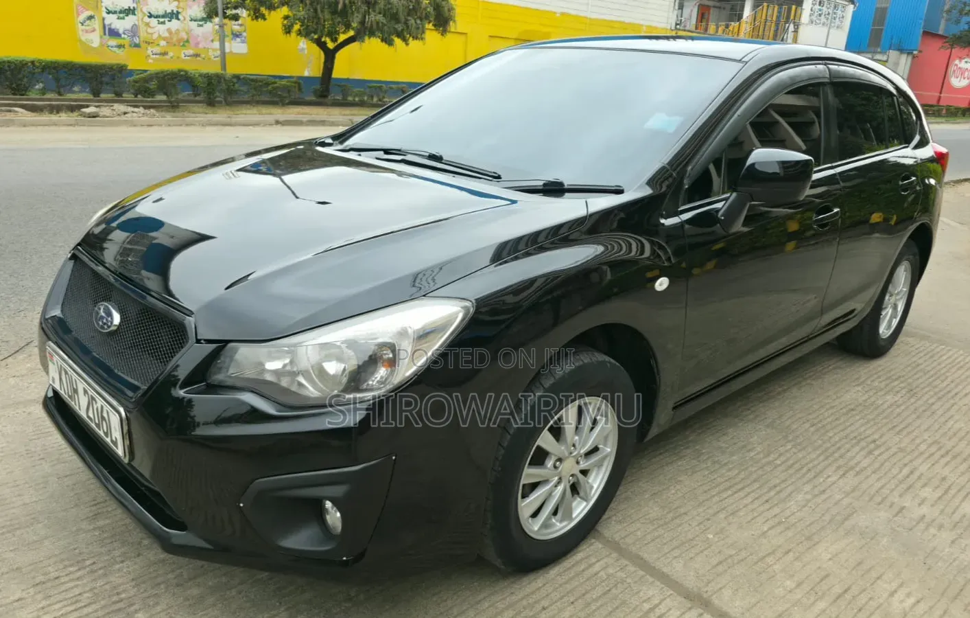 Subaru Impreza 2014 Matt Black
