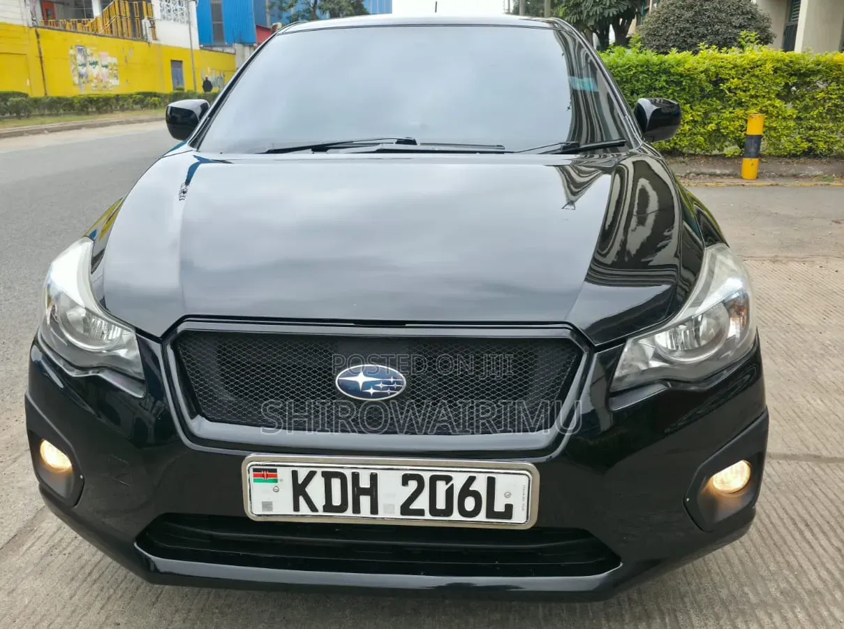 Subaru Impreza 2014 Matt Black